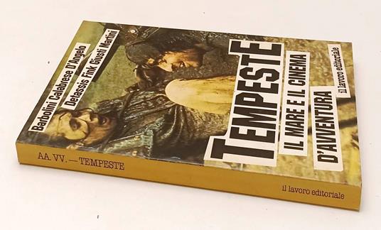Tempeste Mare Cinema D'Avventura -- Lavoro Editoriale --- 1985 - copertina