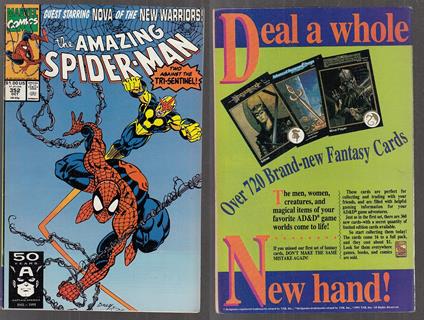 The Amazing Spider-Man N.352 October 1991 Ottobre Marvel Comics Usa - copertina