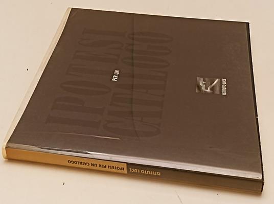 Ipotesi Per Un Catalogo -- Istituto Luce --- 1990 - copertina