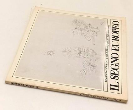 Il Disegno Italiano 1 1985 Catalogo -- Galleria La Scaletta - copertina