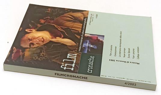 Filmcronache 1/4 2002 Rivista Cultura Cinematografica - copertina