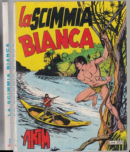 Akim N.2 La Scimmia Bianca Ottimo -- Cepim Bonelli - copertina
