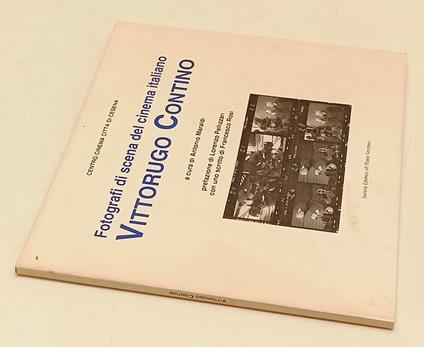 Fotografi Di Scena Cinema Italiano Vittorugo Contino - copertina