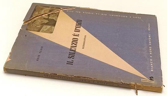 Il Silenzio è D'Oro Sceneggiatura - copertina