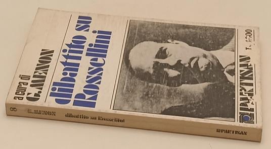 Dibattito Su Rossellini - copertina