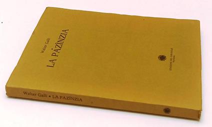 La Pazinzia - copertina