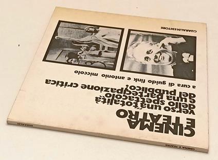Cinema E Teatro - copertina