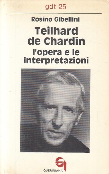 Teilhard De Chardin - copertina