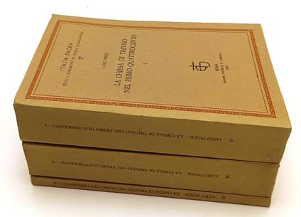 Chiesa Di Treviso Primo Quattrocento I/Iii- Luigi Pesce- Herder- 1987-Yfs760 - copertina