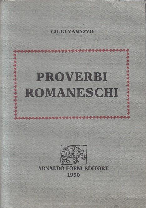 Proverbi Romaneschi - copertina