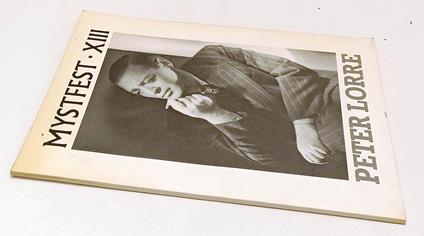 Mystfest Xiii Peter Lorre - copertina