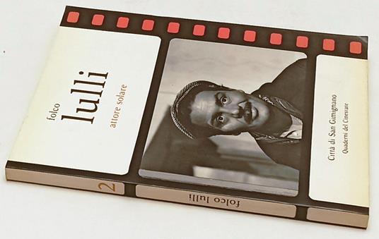 Folco Lulli Attore Solare-- Città San Giminiano- Cinestate-- 1993- B-Yfs597 - copertina