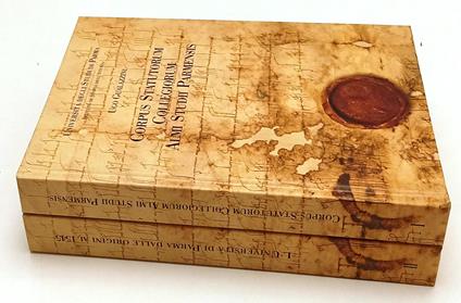 Corpus Statutorum Collegiorum Albi Studii Parmensis 1/2 - copertina