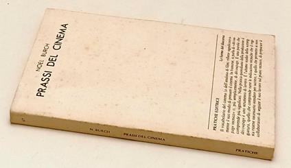 Prassi Del Cinema - Noel Burch - copertina