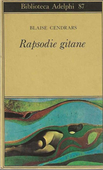 Rapsodie Gitane - Blaise Cendrars - copertina