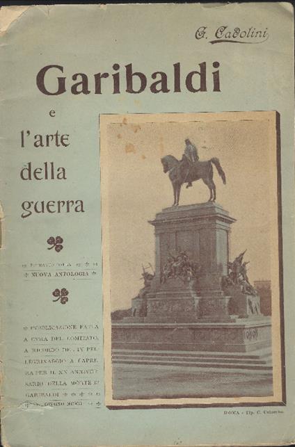 Garibaldi E L'arte Della Guerra - copertina