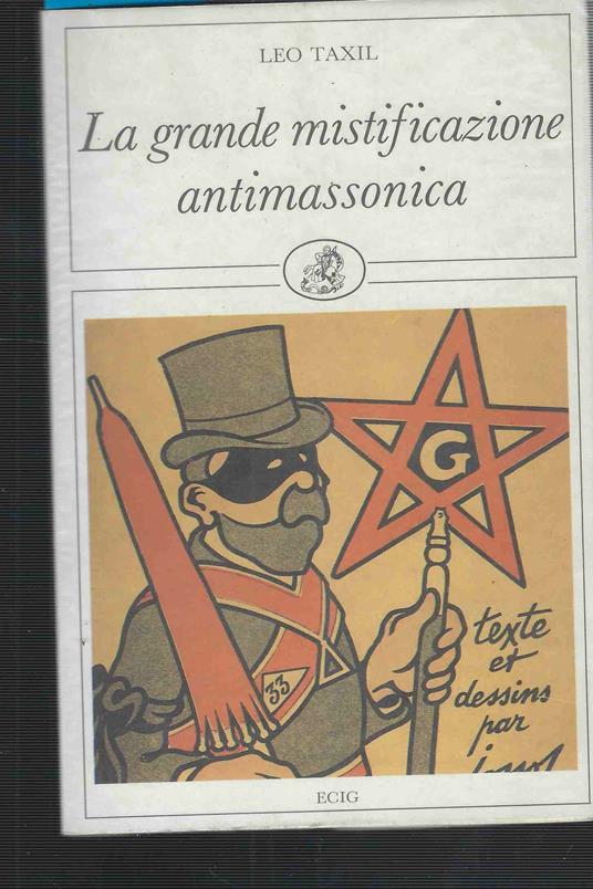 Grande Mistificazione Antimassonica - Leo Taxil - copertina