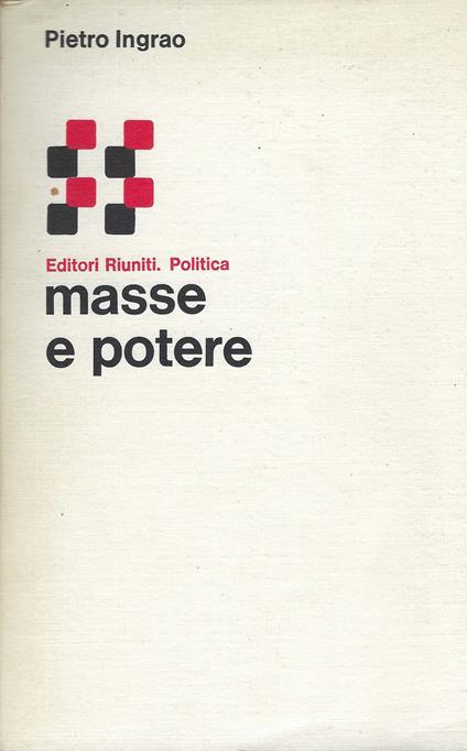 Masse E Potere - Pietro Ingrao - copertina