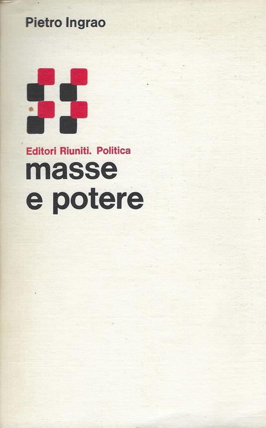 Masse E Potere - Pietro Ingrao - copertina