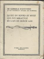Le Dit Du Sourd Et Muet Qui Fut Miracle En L'an De Grace 1266