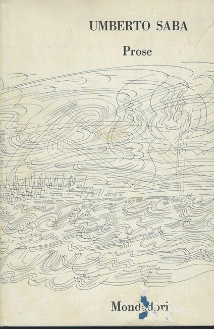 Prose - Umberto Saba - copertina