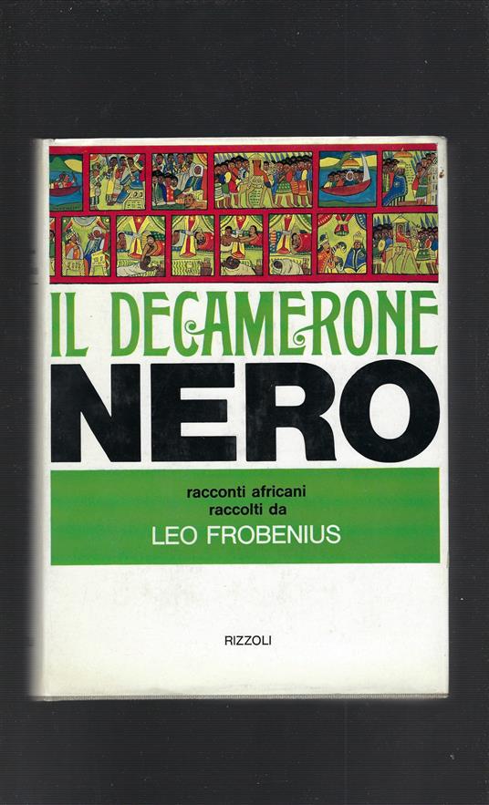 Il Decamerone Nero - Leo Frobenius - copertina