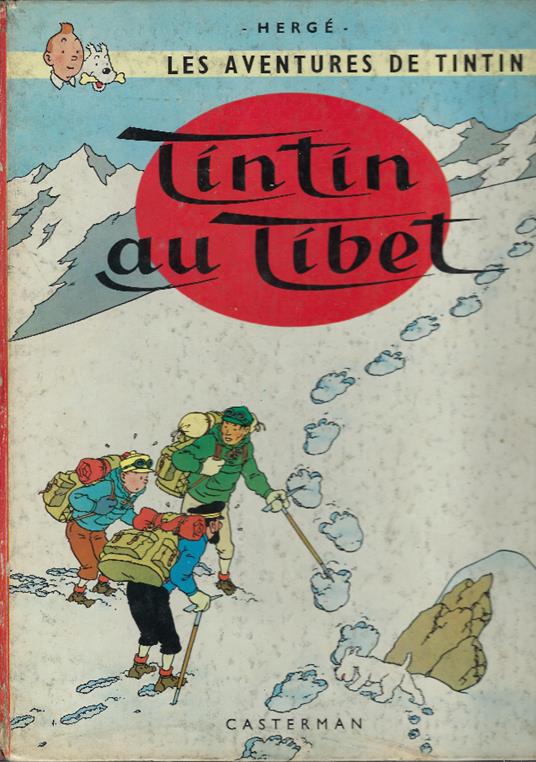 Tintin Au Tibet - Hergé - copertina