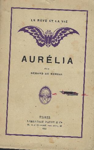 Aurélia - Gérard de Nerval - copertina