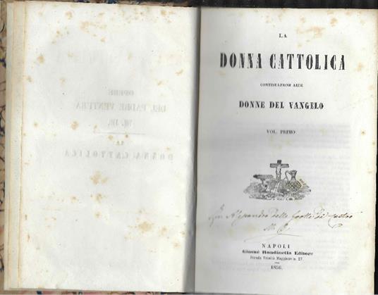 Donna Cattolica Continuazione Alle Donne Del Vangelo - Andrea Ventura - copertina