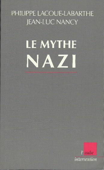 Le Mythe Nazi - copertina