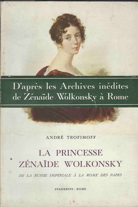 Princesse Zénaide Wolkonsky - copertina
