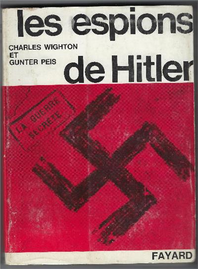Les Espions De Hitler - copertina