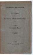 Elenco Degli Edifici Monumentali - copertina