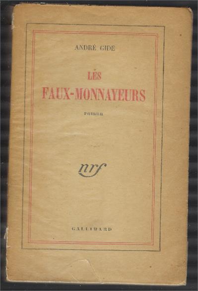 Les Faux-Monnayeurs - André Gide - copertina