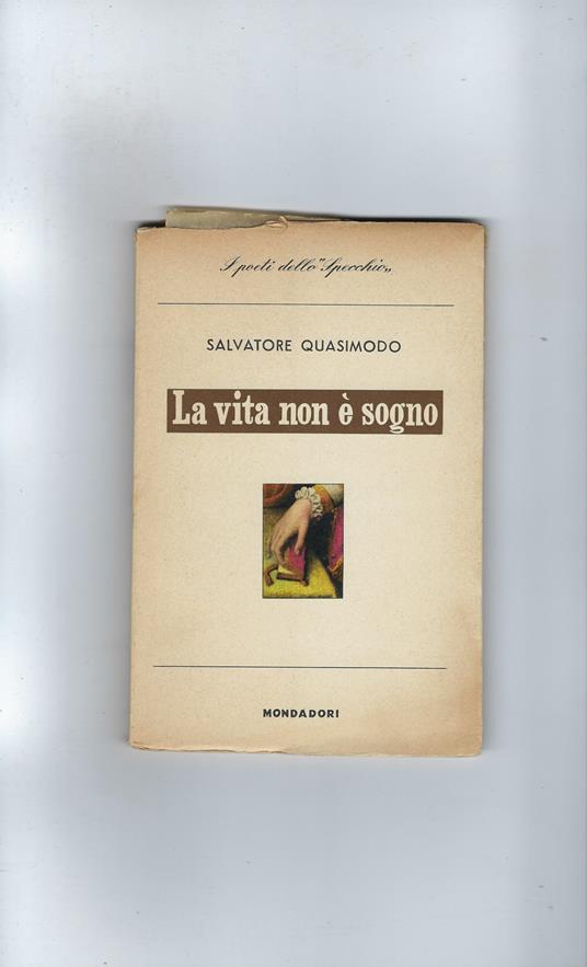 Vita Non È Sogno - Salvatore Quasimodo - copertina