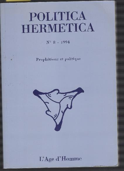 Politica Hermetica 8 -1994 - copertina