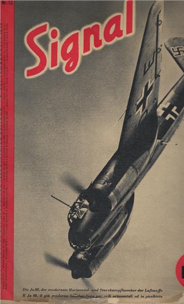 Signal N 12 2 Septemberheft 1940 - copertina