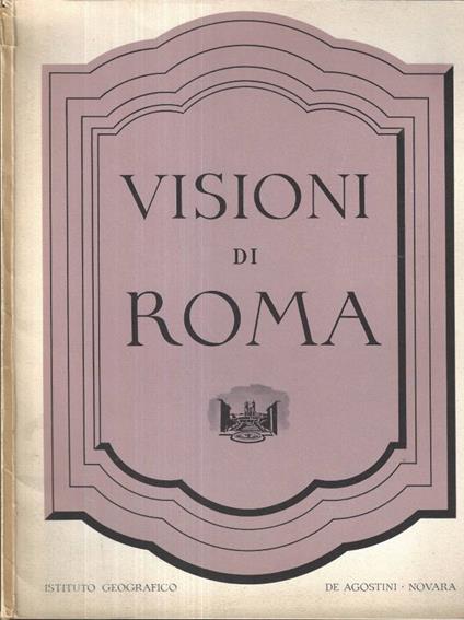 Visioni di Roma - copertina