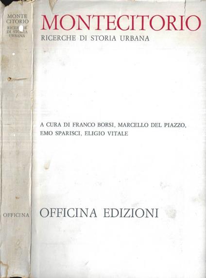 Montecitorio - copertina