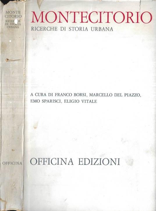 Montecitorio - copertina