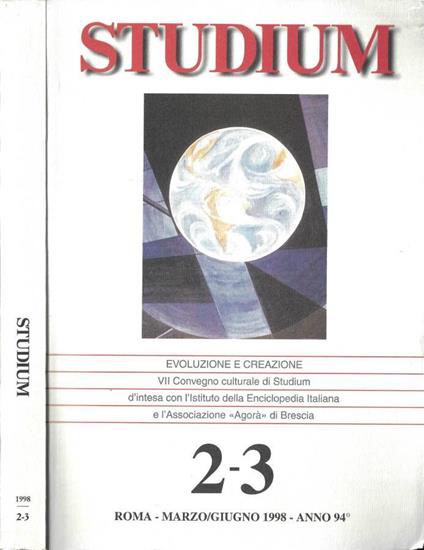 Studium n. 2 - 3 - copertina