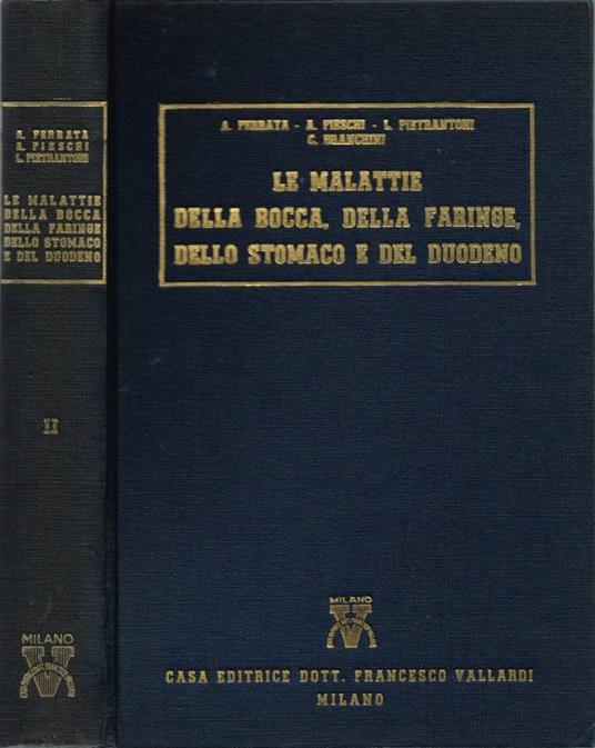 Le malattie della bocca, della faringe, dello stomaco e del duodeno - copertina