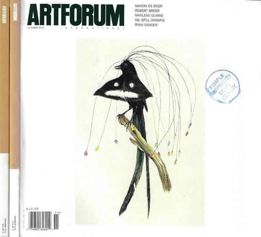 Artforum International - copertina