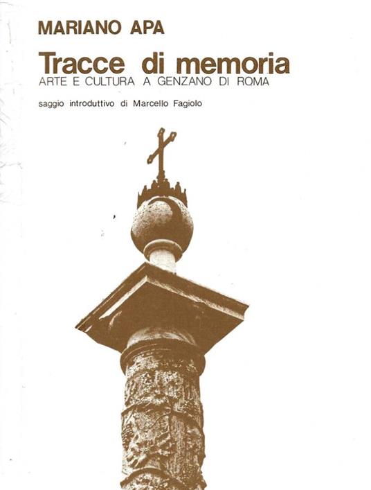 Tracce di memoria - Mariano Apa - copertina