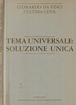 Tema universale: soluzione unica
