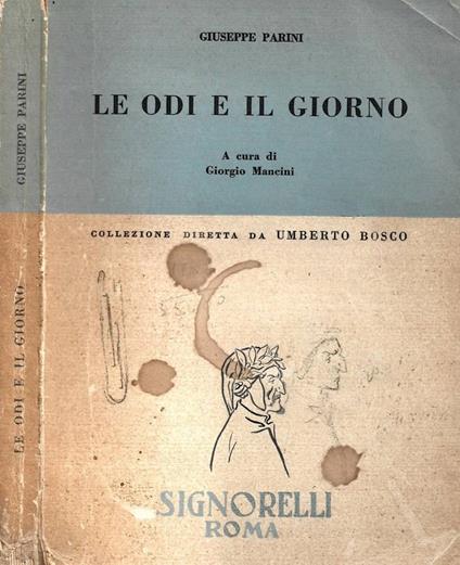 Le odi e il giorno - Giuseppe Parini - copertina