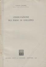 Osservazioni sui piani di sviluppo