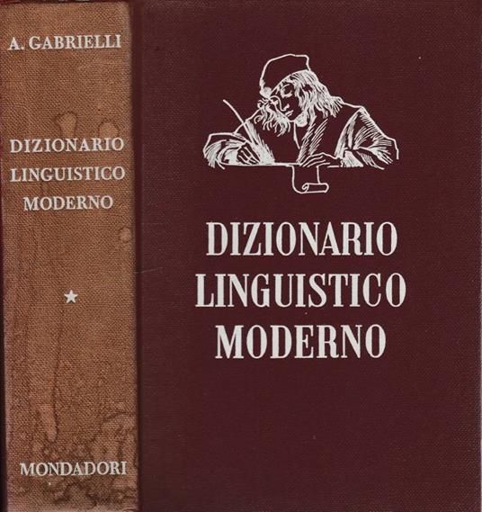 Dizionario linguistico moderno - Aldo Gabrielli - copertina