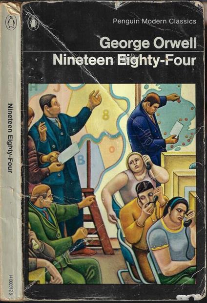 Nineteen Eighty - Four - George Orwell - copertina
