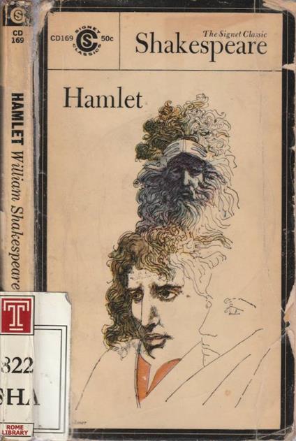 The tragedy of Hamlet - William Shakespeare - copertina